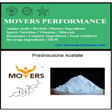 Melhor vendedor de acetato de prednisolona de alta qualidade 98% no CAS: 52-21-1